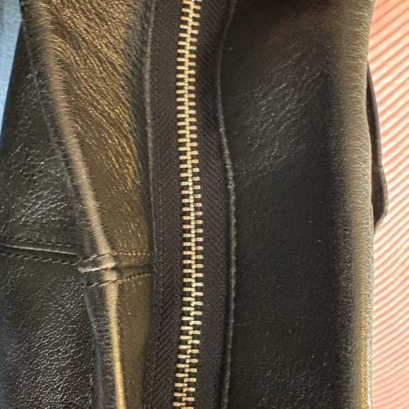 Coach Black Leather Shoulder Bag - Picture 6 of 9